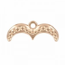 Cymbal ™ DQ metal ending Avolathonisi for Ginko beads - Rose gold